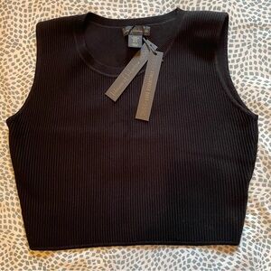 House of Harlow 1960 cropped sweater vest